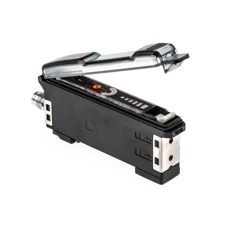 Omron Plastic Fibre Optic Sensor PNP Output 200 mm, 100 mm Detection Range IP50, IP66 24V DC E3X-NA44V