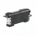 Omron Plastic Fibre Optic Sensor PNP Output 200 mm, 100 mm Detection Range IP50, IP66 24V DC E3X-NA44V