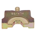 Klauke HL4 Coaxial Type Crimping Die Non-Insulated Cutting Capacity 50 mm² HL450