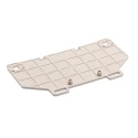 Weidmüller WTW Series Partition Plate for Use with DIN Rail Terminal Blocks, Direct Mounting, Dark Beige Wemid 1781220000
