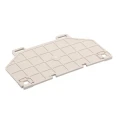 Weidmüller WTW Series Partition Plate for Use with DIN Rail Terminal Blocks, Direct Mounting, Dark Beige Wemid 1781220000