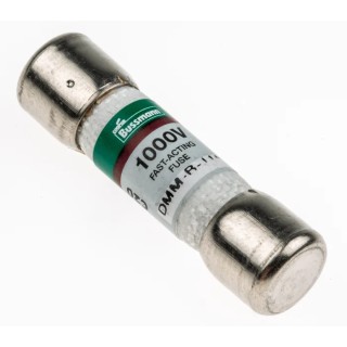 Eaton Melamine Cartridge Fuse 11A Fast Acting 10 x 38 mm 1kV AC DMM-B-11A