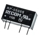 Recom DC/DC Converter 5V DC Output, 200mA, 5V DC Input, 4.5V Minimum Input, 1W Power, Through Hole SIP Package RP-0505S