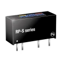 Recom DC/DC Converter with 15V Output, 66 mA Current, 5V DC Input, 1W Power, Through Hole Mount RP-0515S