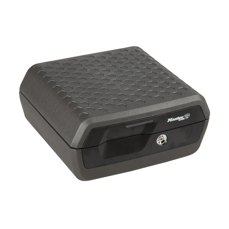 Master Lock Keyed Home Safe 10.2L Capacity Fire Rated 60min Water Resistant LCFW30100
