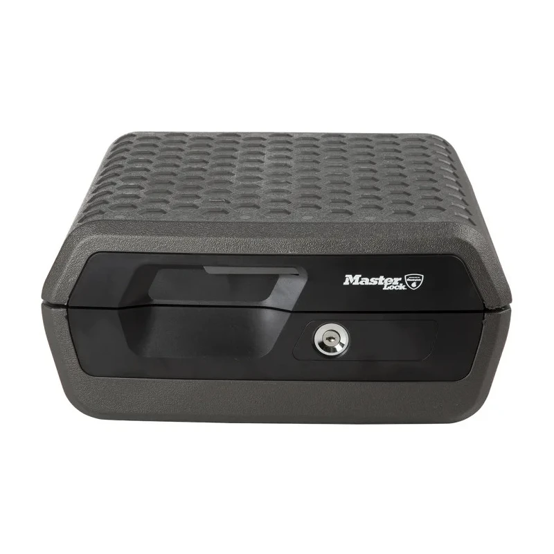 Master Lock Keyed Home Safe 10.2L Capacity Fire Rated 60min Water Resistant LCFW30100
