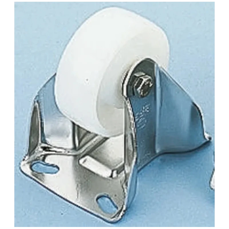 LAG Fixed Castor Wheel 150 mm Diameter, 370 kg Load Capacity, Stainless Steel Frame, Polyamide Wheel 33714