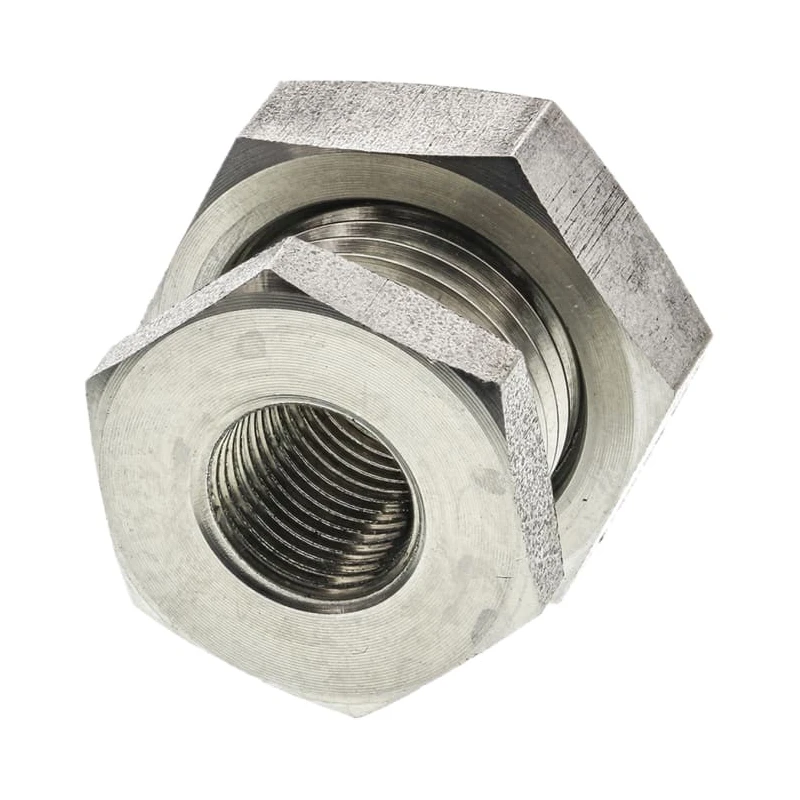 Legris Pneumatic Fitting Stainless Steel Pipe Fitting Straight Hexagon Bulkhead Adapter Female G 1/8 in 1817 00 10