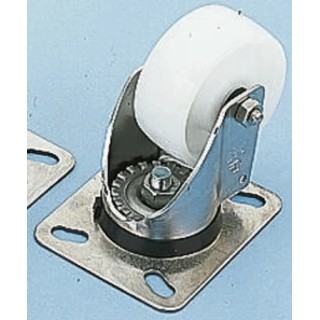 LAG Swivel Castor 370 kg Load Capacity Stainless Steel Frame Polyamide Wheel 150 mm Diameter Model 33639