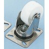LAG Swivel Castor 370 kg Load Capacity Stainless Steel Frame Polyamide Wheel 150 mm Diameter Model 33639