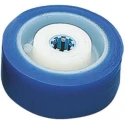LAG White and Blue Polyurethane Trolley Wheel 400 kg Load Capacity, Roller Bearing, Bore 20mm, Hub Polyamide, 150mm 35071X