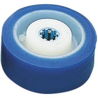 LAG White and Blue Polyurethane Trolley Wheel 400 kg Load Capacity, Roller Bearing, Bore 20mm, Hub Polyamide, 150mm 35071X