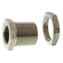 Legris Pneumatic Fitting Stainless Steel Straight Hexagon Bulkhead Adapter Female G 1/2 in 1817 00 21