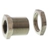 Legris Pneumatic Fitting Stainless Steel Straight Hexagon Bulkhead Adapter Female G 1/2 in 1817 00 21