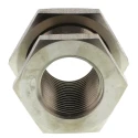 Legris Pneumatic Fitting Stainless Steel Straight Hexagon Bulkhead Adapter Female G 1/2 in 1817 00 21