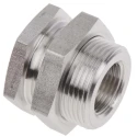 Legris Pneumatic Fitting Stainless Steel Pipe Fitting Straight Hexagon Bulkhead Adapter Female G 3/8 in 1817 00 17
