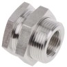 Legris Pneumatic Fitting Stainless Steel Pipe Fitting Straight Hexagon Bulkhead Adapter Female G 3/8 in 1817 00 17