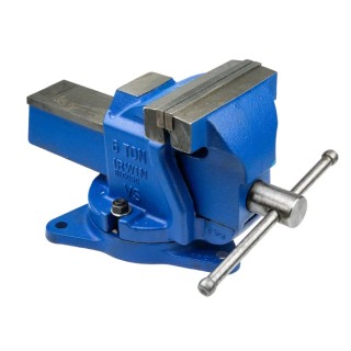 Record Medium-Duty Bench Vice with Swivel Base 75 mm Jaw Depth 152 mm Jaw Width 145 mm Jaw Opening 22.25 kg T6TON6VS