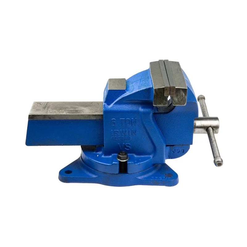 Record Medium-Duty Bench Vice with Swivel Base 75 mm Jaw Depth 152 mm Jaw Width 145 mm Jaw Opening 22.25 kg T6TON6VS