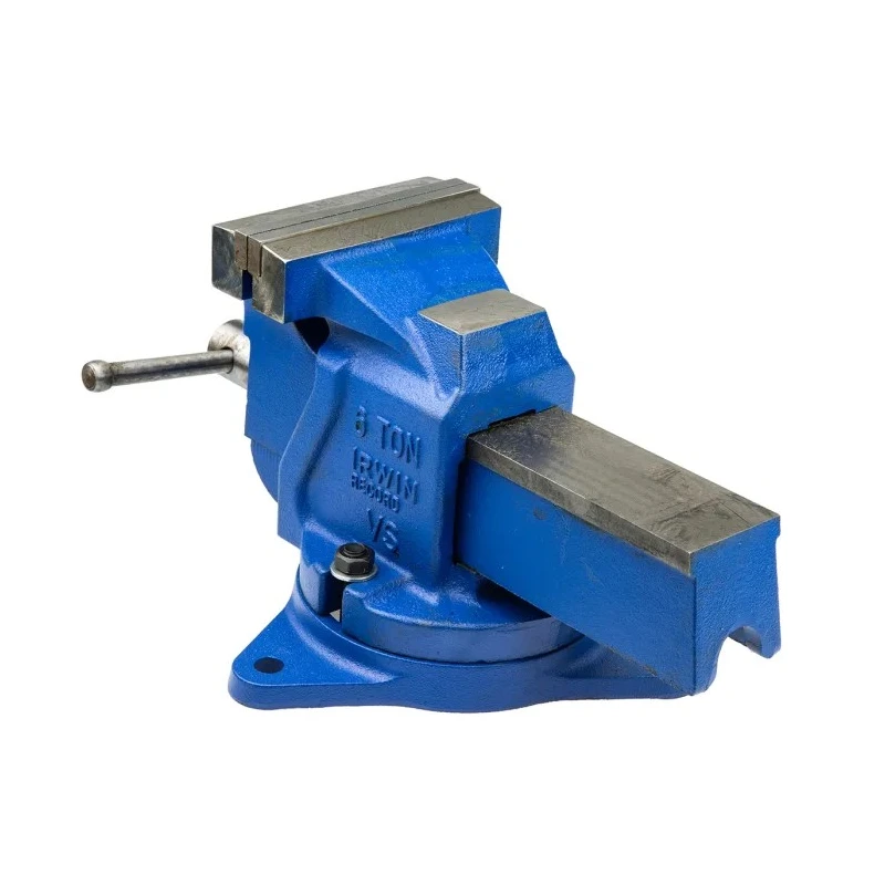 Record Medium-Duty Bench Vice with Swivel Base 75 mm Jaw Depth 152 mm Jaw Width 145 mm Jaw Opening 22.25 kg T6TON6VS