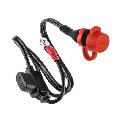 TecMate Weatherproof Battery Charger Lead for OptiMate PRO, OptiMate III, AccuMate 612 TM71