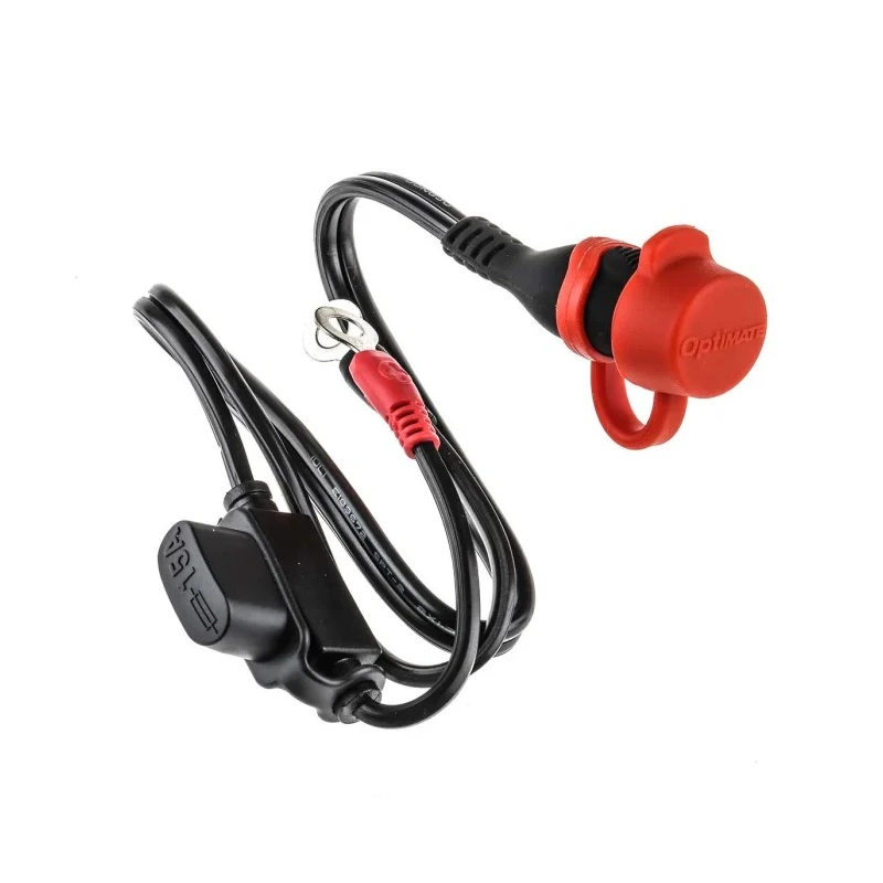 TecMate Weatherproof Battery Charger Lead for OptiMate PRO, OptiMate III, AccuMate 612 TM71