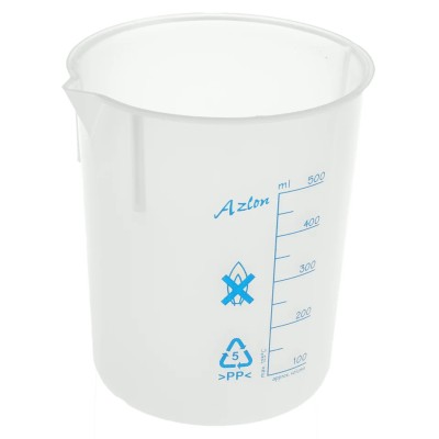 RS PRO Polypropylene 500ml Beaker with ISO 7056 Standard 121mm Length 461-0162