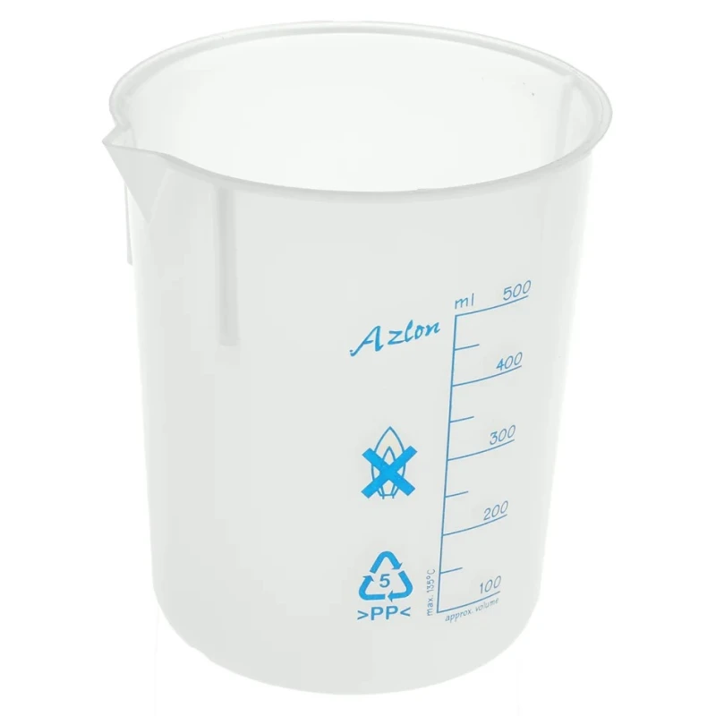 RS PRO Polypropylene 500ml Beaker with ISO 7056 Standard 121mm Length 461-0162