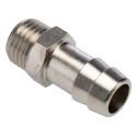 Legris LF3000 Series Male Pneumatic Fitting Nickel Plated Brass 1/4 in G 0931 10 13