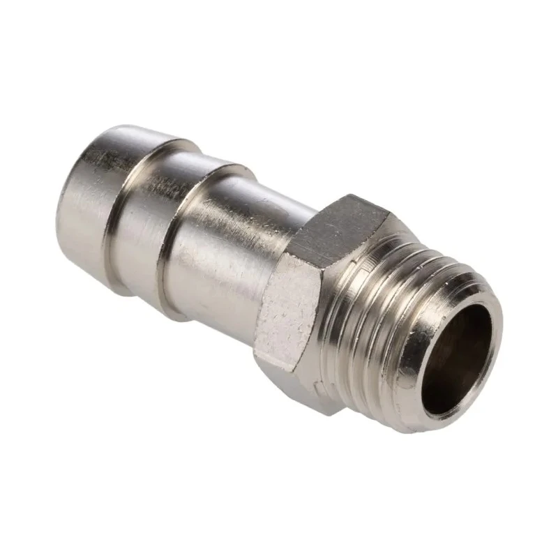 Legris LF3000 Series Male Pneumatic Fitting Nickel Plated Brass 1/4 in G 0931 10 13