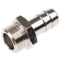 Legris LF3000 Series Male Pneumatic Fitting Nickel Plated Brass 3/8 in G 0931 10 17