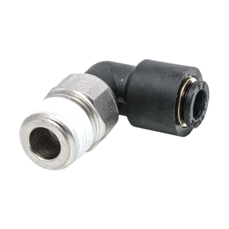 Legris Nickel Plated Brass Male Pneumatic Fitting 1/4 in R Thread LF3000