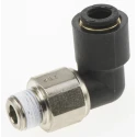 Legris LF3000 Series Male Pneumatic Fitting Nickel Plated Brass 1/8 in R LF3000