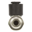 Legris LF3000 Series Male Pneumatic Fitting Nickel Plated Brass 1/8 in R LF3000