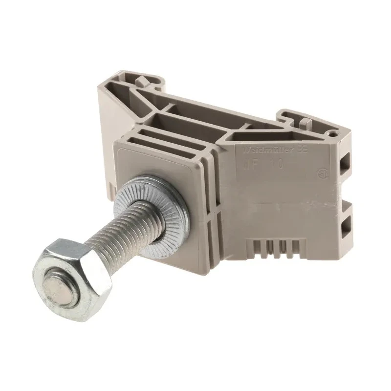 Weidmüller WF 10 Series Stud Terminal Brown 120mm² 1-Level Bolt Termination 269A 1kV 1780870000