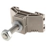 Weidmüller WF 10 Series Stud Terminal Brown 120mm² 1-Level Bolt Termination 269A 1kV 1780870000