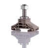 Weidmüller WF 12 Series Stud Terminal Brown 120mm² 1-Level Bolt 1780880000