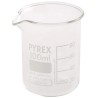 RS PRO Borosilicate Glass 100ml Laboratory Beaker, 70mm Length 461-1092