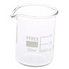 RS PRO Borosilicate Glass 50ml Beaker with Flat Bottom and Measurement Markings 461-1086