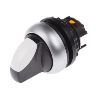 Eaton RMQ-Titan Series 2 Position Momentary Selector Switch Head, 22 mm Cutout, IP66 78635850 M22-WK+M22-A