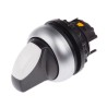 Eaton RMQ-Titan Series 2 Position Momentary Selector Switch Head, 22 mm Cutout, IP66 78635850 M22-WK+M22-A