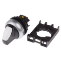 Eaton RMQ-Titan Series 2 Position Momentary Selector Switch Head, 22 mm Cutout, IP66 78635850 M22-WK+M22-A