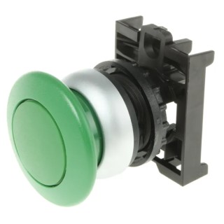 Eaton RMQ Titan M22 Series Green Momentary Push Button Head 22 mm Cutout IP69K 78639354 M22-DP-G+M22-A