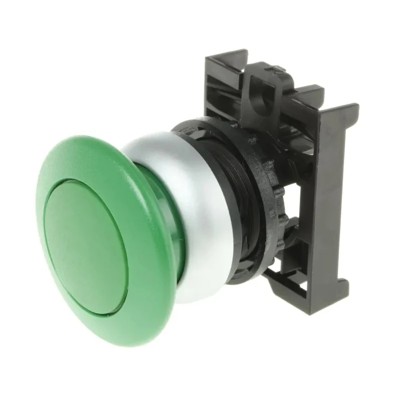 Eaton RMQ Titan M22 Series Green Momentary Push Button Head 22 mm Cutout IP69K 78639354 M22-DP-G+M22-A