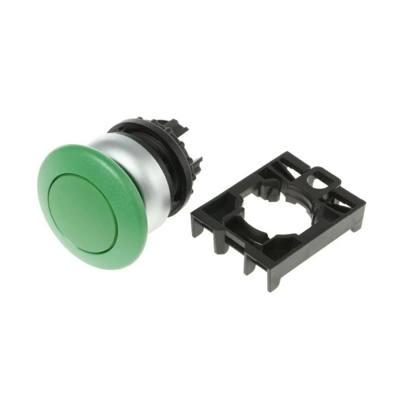 Eaton RMQ Titan M22 Series Green Momentary Push Button Head 22 mm Cutout IP69K 78639354 M22-DP-G+M22-A