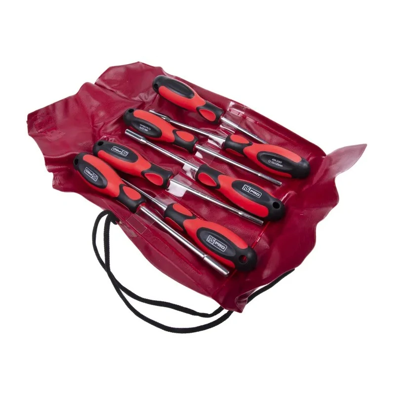 RS PRO Nut Spinner Nut Driver Set, Tip Size 4 to 10 mm, 125 mm Blade Length, 226 mm Overall Length 460-1758