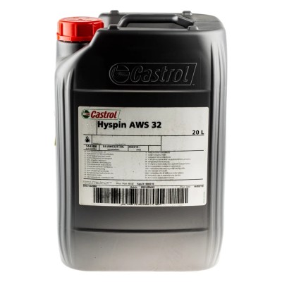 Castrol Hydraulic Fluid 20L High-Quality Solvent-Refined Mineral Oil for Hydraulic Pumps and Motors 6167 2800