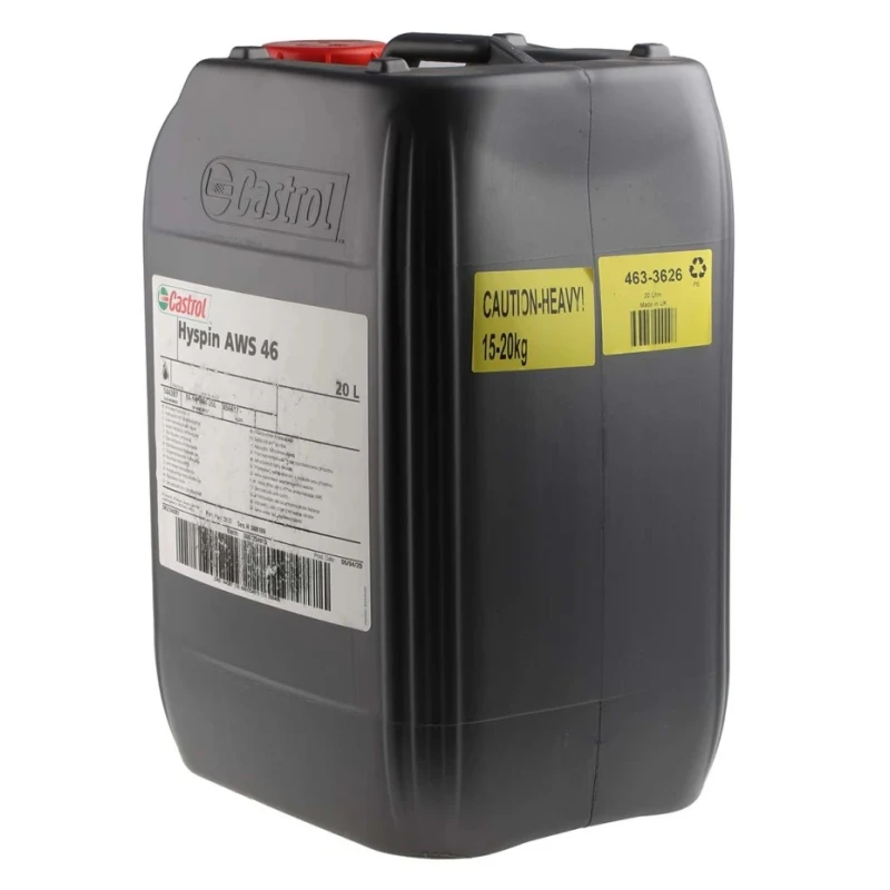 Castrol High-Quality Mineral Oil-Based Hydraulic Fluid 20L 6168 2800