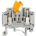 Phoenix Contact MTK-P/P Series Knife Disconnect Terminal Block Grey 0.2–2.5 mm², 16A, Screw Termination 3104013