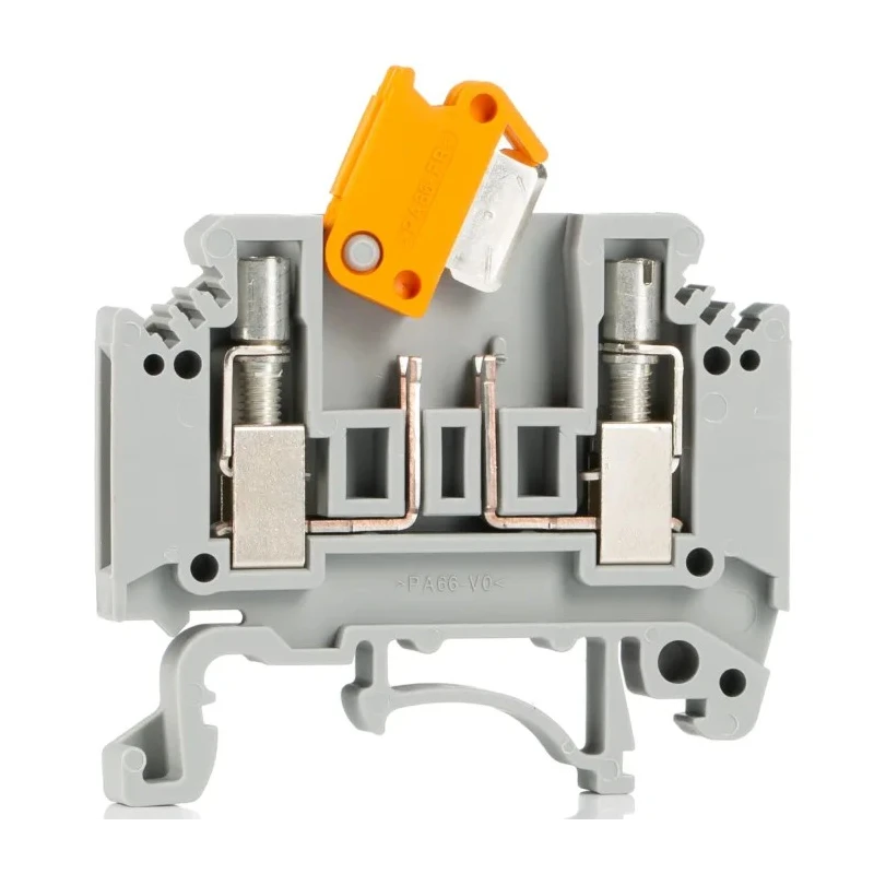 Phoenix Contact MTK-P/P Series Knife Disconnect Terminal Block Grey 0.2–2.5 mm², 16A, Screw Termination 3104013